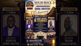 The Journey Continues. Be Steadfast