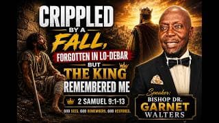 Crippled by a fall, forgotten in Lo-Debar but the king remembered me