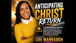 Anticipating Christ Return